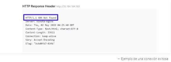 header response