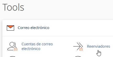 crear reenviador gmail