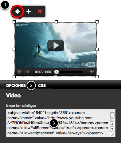 Vimeo en Basekit